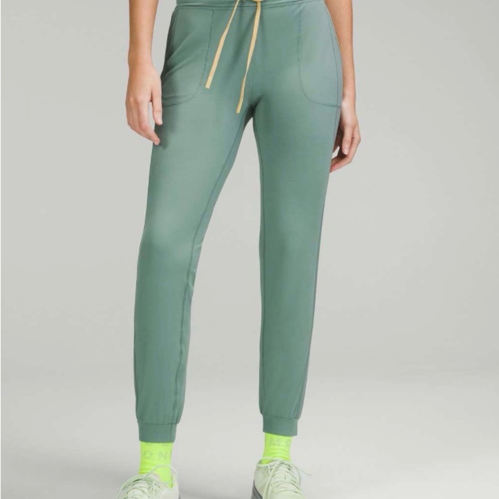 Lululemon Throwback Base Runner High-Rise Jogger Full Length Tidewater Teal sz8